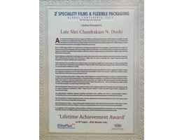 Awards: Lifetime Achievement Award Shri C.N.Doshi